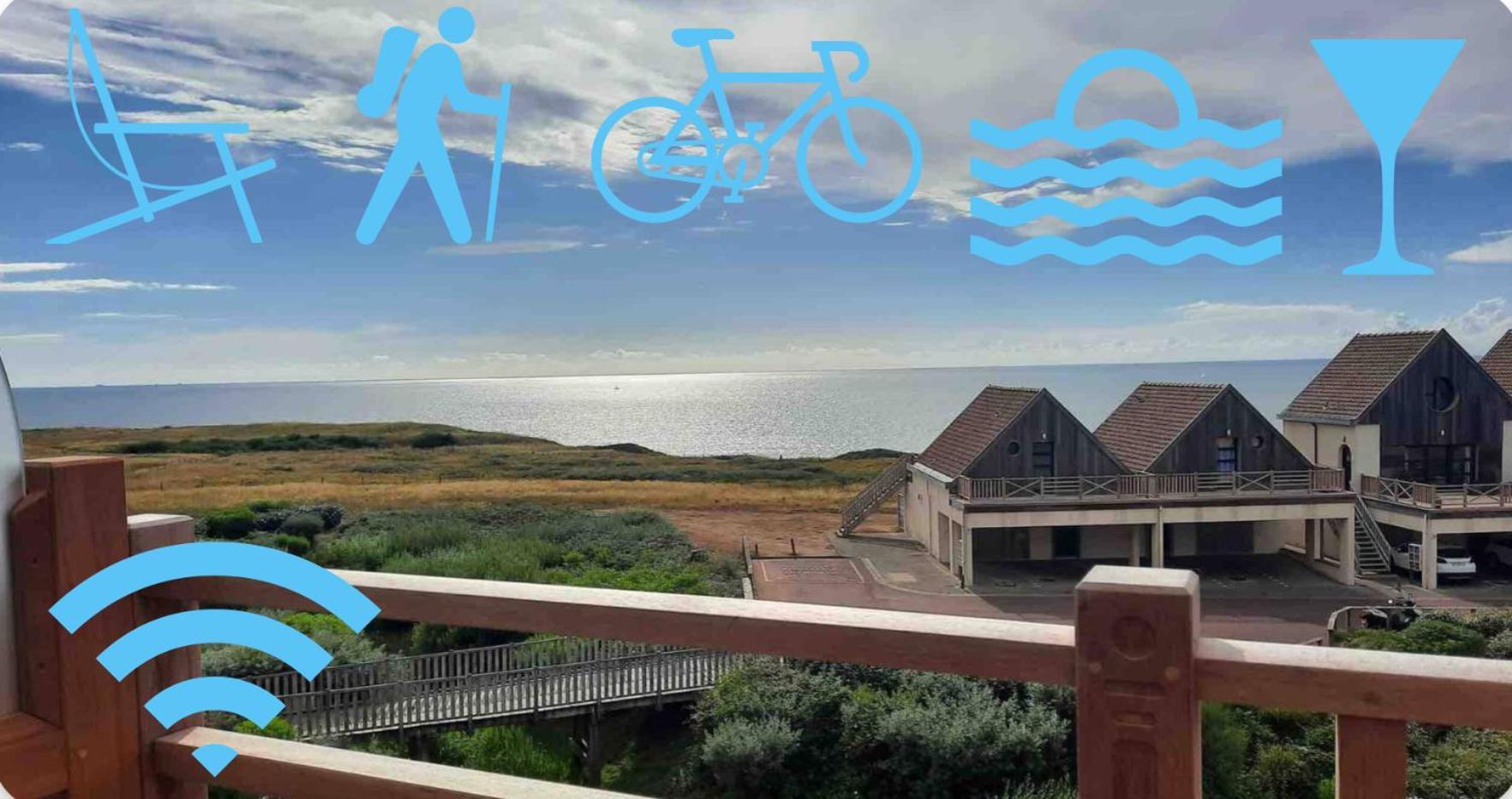 Le 246 - Duplex Face A La Mer Pour 4 Personnes, Wifi, Tv Full Sat, Parking Вимере Экстерьер фото